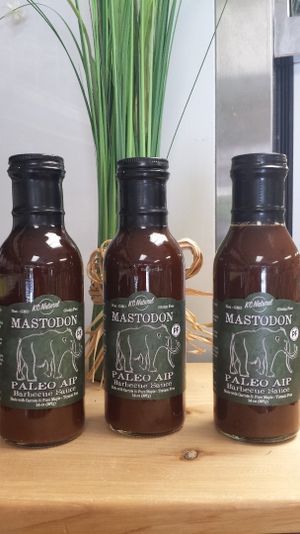 Delicious BBQ Sauce! Mastodon PALEO AIP at Pamela's Health and Harmony in Margate City