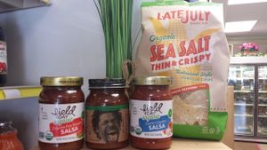 No party or Sunday afternoon is complete without some chips and salsa!  at Pamela's Health and Harmony in Margate City