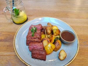 Redefined Meat Flank Steak at The ASH in Aachen