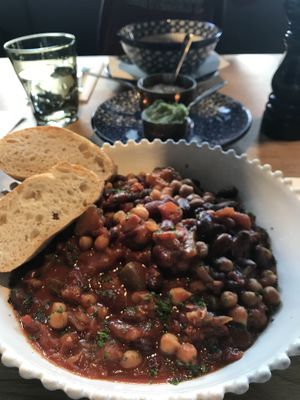 Vegan chili   at Das Glöck'l in Sylt
