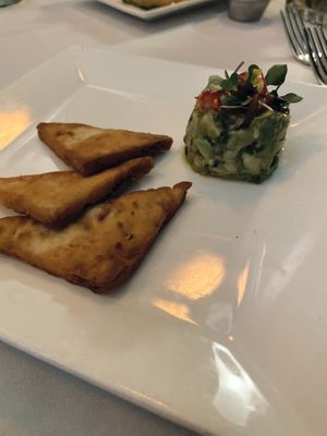 Avocado tartare at Kres Chophouse in Orlando