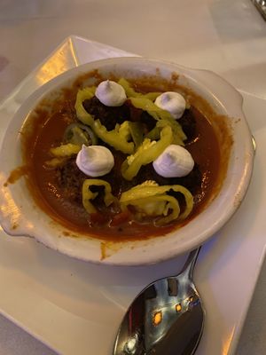 Vegan meatballs at Kres Chophouse in Orlando