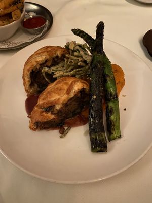 Vegan beef Wellington  at Kres Chophouse in Orlando