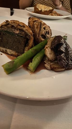 Vegan beef Wellington  at Kres Chophouse in Orlando