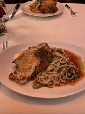 Chicken Parmesan at Kres Chophouse in Orlando