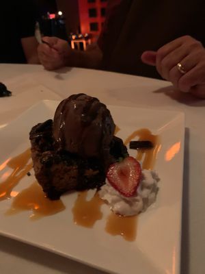 Vegan chocolate  at Kres Chophouse in Orlando