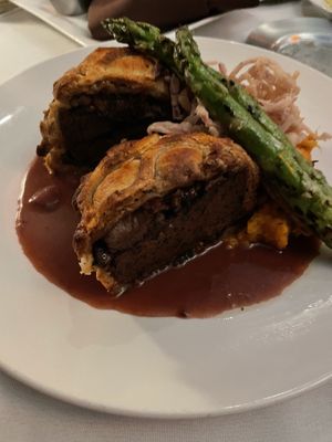 Vegan beef Wellington   at Kres Chophouse in Orlando