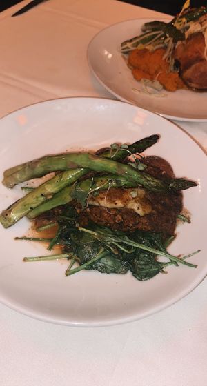 blue cheese beef steak  at Kres Chophouse in Orlando