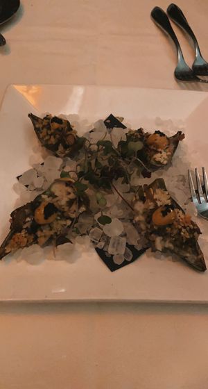 oyster rockefeller   at Kres Chophouse in Orlando