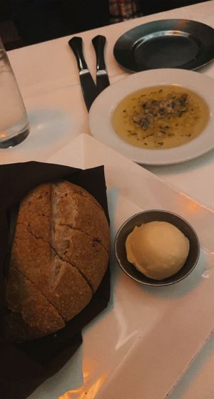 bread and vegan butter   at Kres Chophouse in Orlando