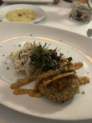 Crab cake   at Kres Chophouse in Orlando