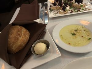 Bread with vegan butter   at Kres Chophouse in Orlando