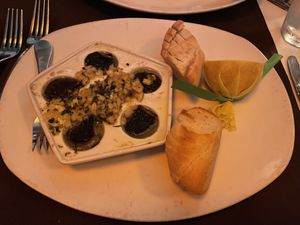 Vegan Escargot  at Kres Chophouse in Orlando