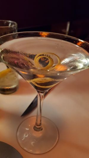 Gin Martini at Kres Chophouse in Orlando