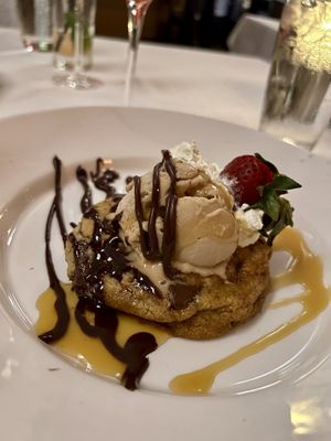 Chocolate cookie   at Kres Chophouse in Orlando