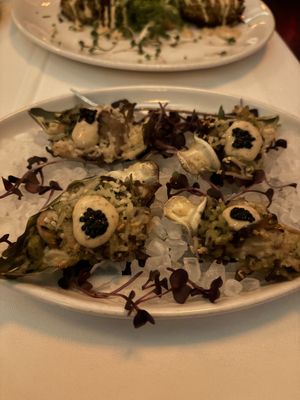 “Oyster” Rockefeller   at Kres Chophouse in Orlando