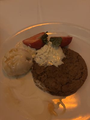 Molasses Cookie (most amazing thing in the world)   at Kres Chophouse in Orlando