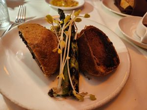 Vegan "beef" Wellington at Kres Chophouse in Orlando