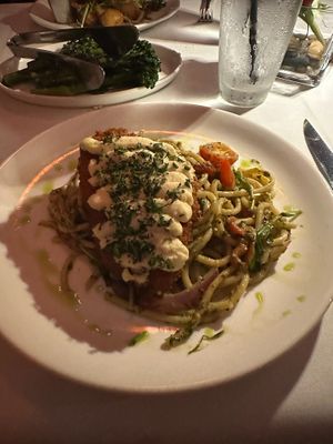 Crispy “Chicken” Pesto  at Kres Chophouse in Orlando