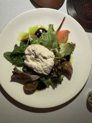 Vegan burrata   at Kres Chophouse in Orlando