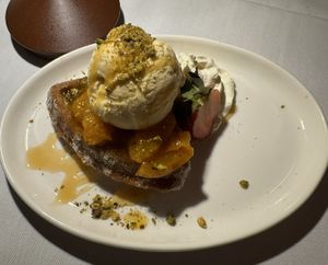 Churro waffle   at Kres Chophouse in Orlando