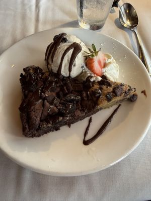 Brownie  at Kres Chophouse in Orlando