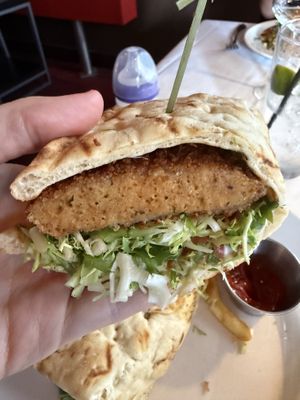 Chicken club up closee  at Kres Chophouse in Orlando