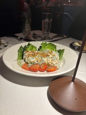 Wedge Salad Appetizerr  at Kres Chophouse in Orlando
