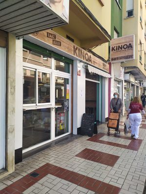 entry at Kinoa in Malaga