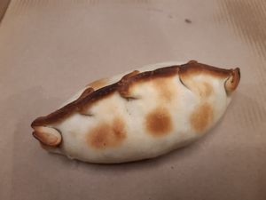 Champi empanada at Kinoa in Malaga
