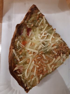 Broccoli quiche at Kinoa in Malaga