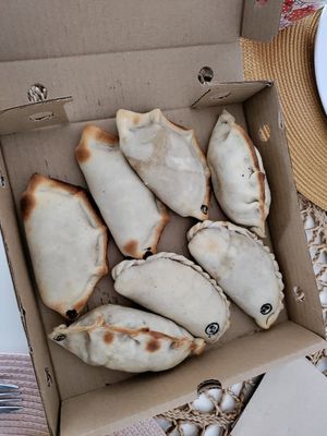 Empanadas at Kinoa in Malaga