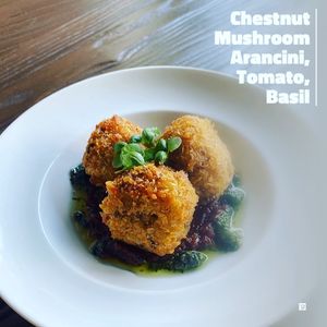 Mushroom Aranchini at JK's Tapas Restaurant & Cocktail Bar in Bristol