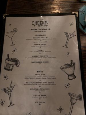   at Cheeky Martini Lounge in Olympia