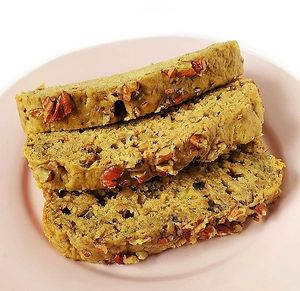 zucchini and carrot pancakes! at Version Vegana in San Andres Cholula