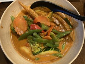 Panang Curry  at Land of Thai in Clinton