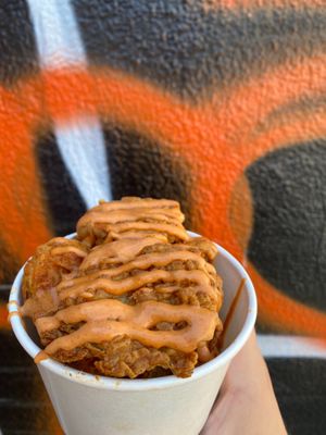 Fried Pickles AMAZING at Never Caged in Los Angeles