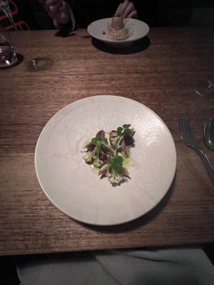 Note: my food was all vegan, my friend’s was vegetarian   at Charred Kitchen & Bar in Orange