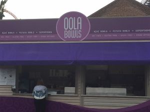 Store front at Oola Bowls - The Boardwalk in Hershey