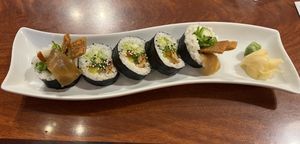 Special vegetable roll   at Shogun Japanese Restaurant in Santa Cruz