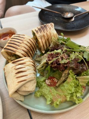 Cauliflower burrito  at Sincerely Crafted Cuisine in George Town