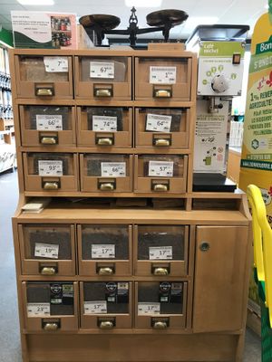 The and coffee at Les Comptoirs de la Bio  in Dijon