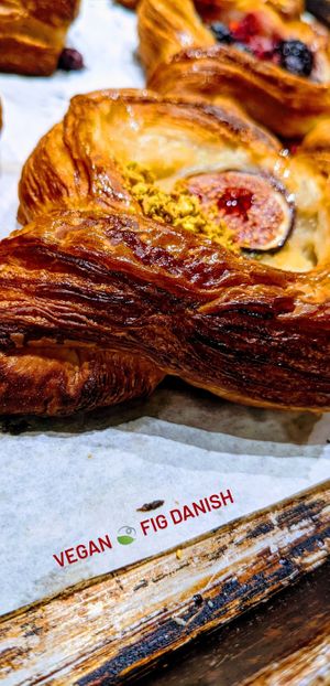 Vegan fruit danish at L'imprimerie in Brooklyn