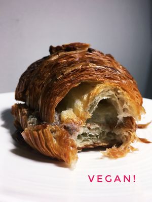 Vegan almond croissant at L'imprimerie in Brooklyn