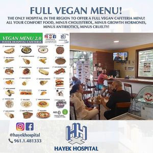 Full vegan menu  #Veganuary at Al Hayek in Sin El Fil
