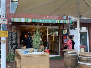 From outside at Strandcreperie in Scharbeutz