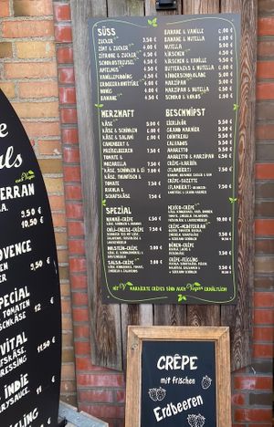   at Strandcreperie in Scharbeutz