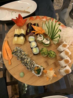 Vegan combo  at Sushi Mood in Sesimbra