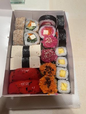 Vegan combo  at Sushi Mood in Sesimbra