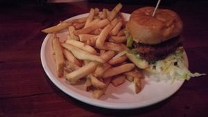 Southern spicy seitan sandwich at Bad Apple  in Vancouver